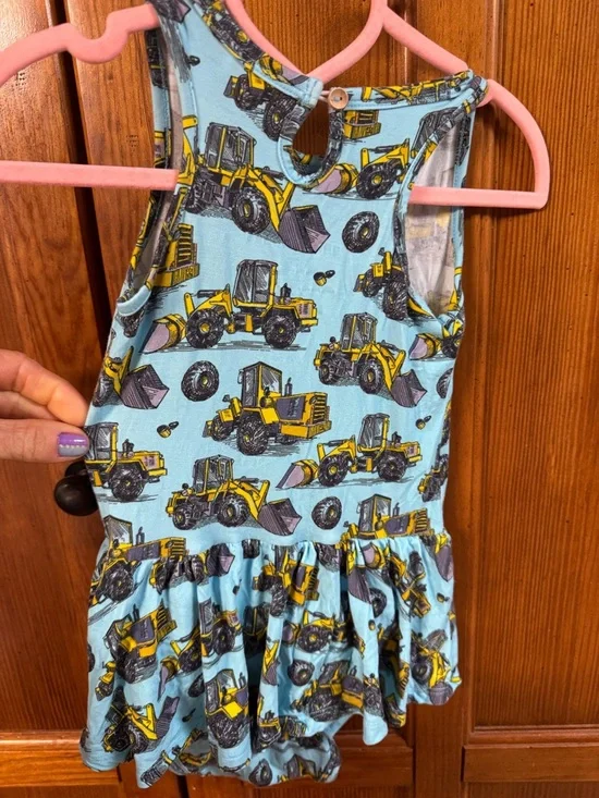Bums & Roses Tractor Racerback Dress - Picture 4 of 4